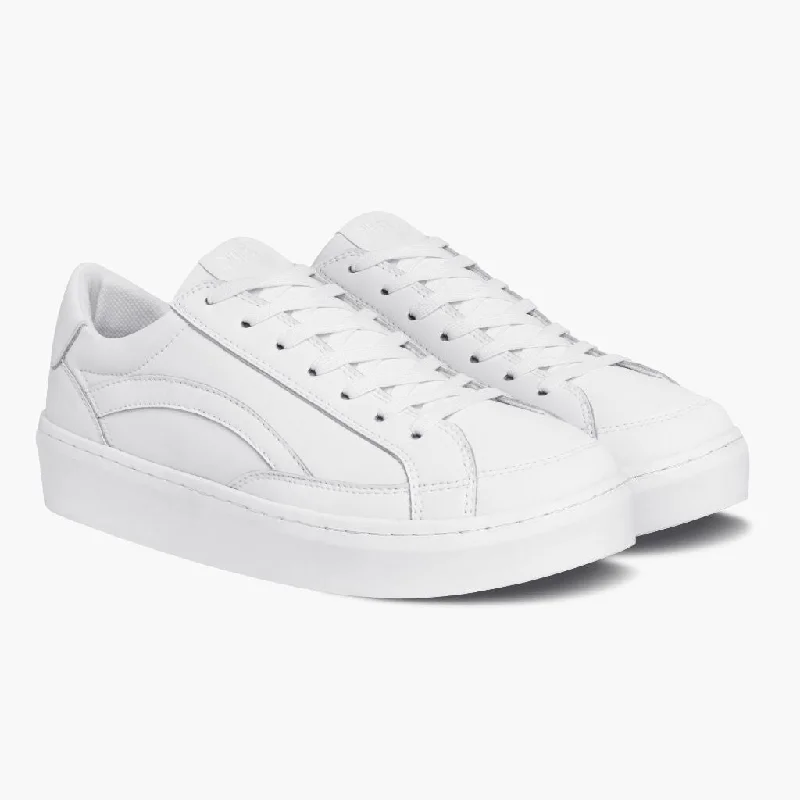 Women's Saga One Platform | White