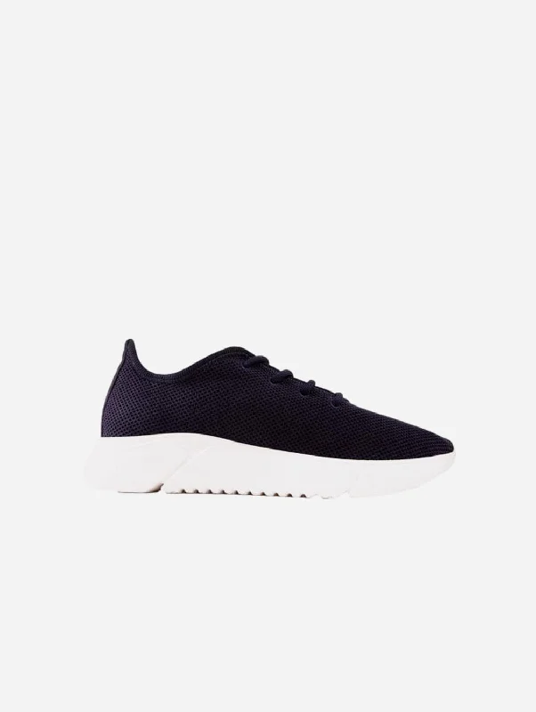 Rumex Women's Vegan Runner Sneakers | Navy