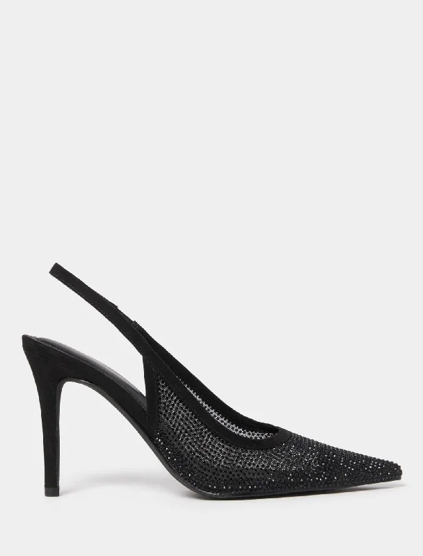 Emma Embellished Slingback Heel