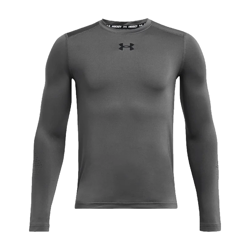 Under Armour Hockey Grippy Fitted Longsleeve Junior Shirt