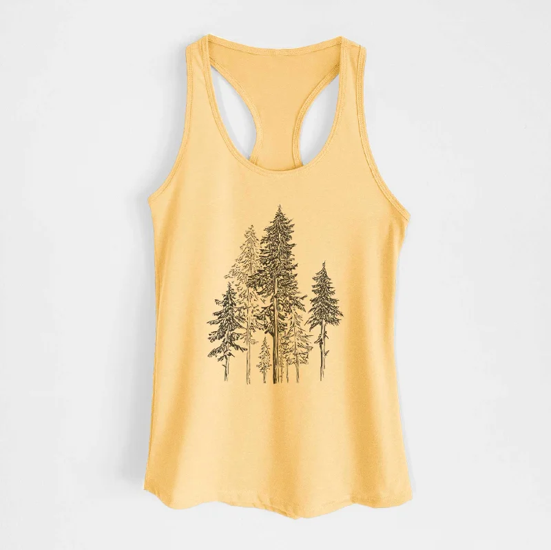 Hemlock Forest - Women's Racerback Tanktop