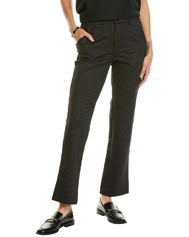 T Tahari High Waist Ankle Straight Pant