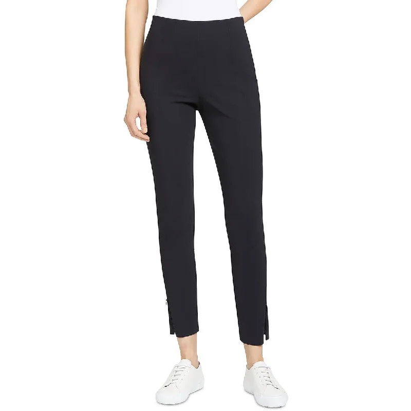 Theory Womens Petites Seamed Legging Leggings