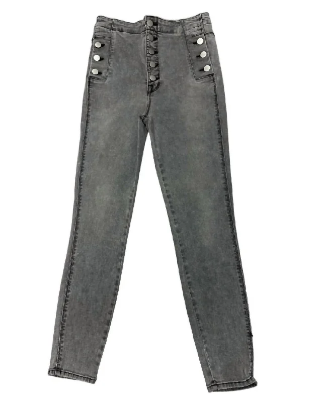 Women's Infidelity Skinny Jeans In Gray