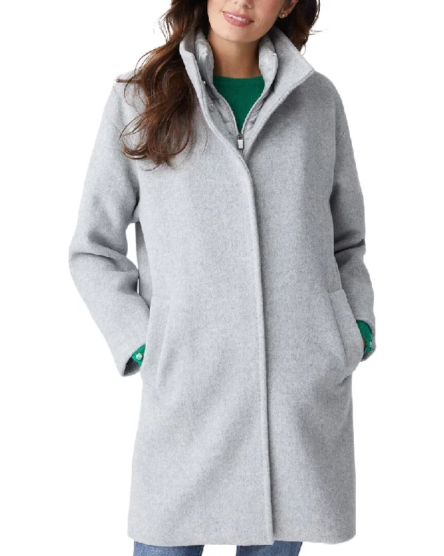 J.McLaughlin Stoll Wool-Blend Coat