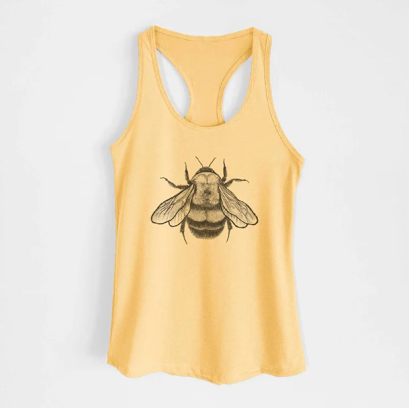 Bombus Affinis - Rusty-Patched Bumble Bee - Women's Racerback Tanktop