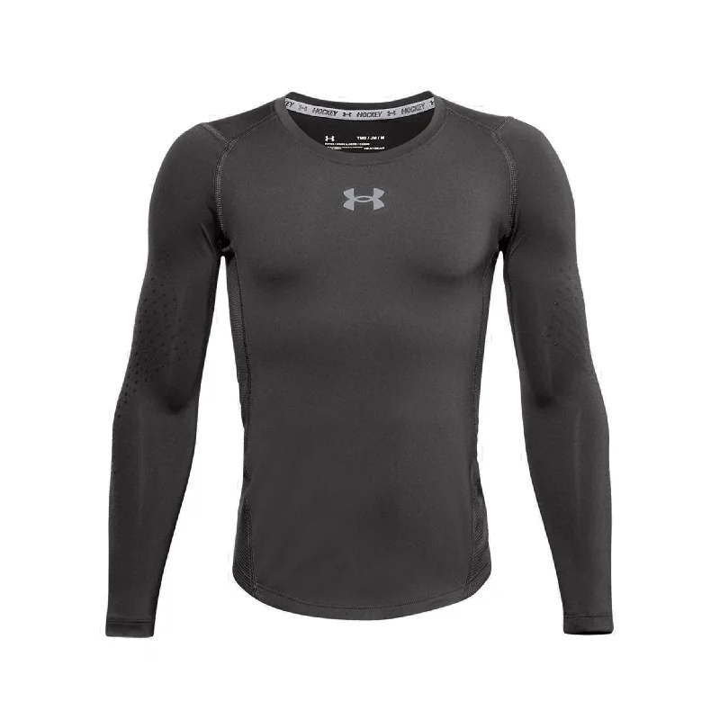 Under Armour Hockey Grippy Fitted Longsleeve Junior Shirt (2022)