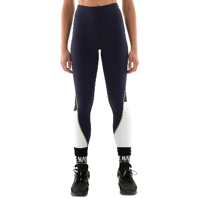 P.E Nation Womens Odyssey Colorblock Recycled  Leggings