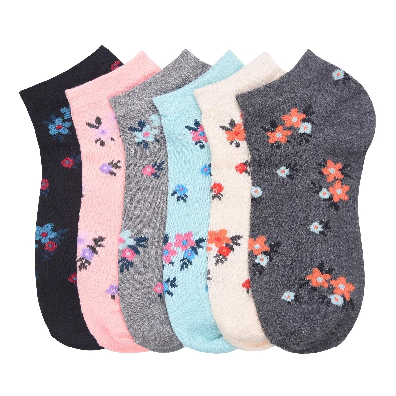 SPAK SPANDEX SOCKS (60023_FLORAL)