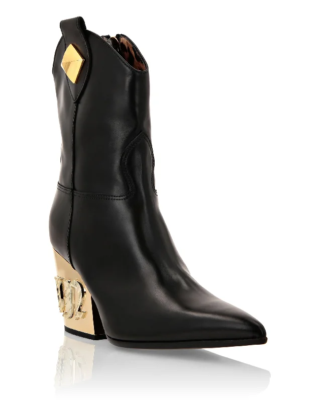 CowBoy Mid-Heel Boots  Gothic Plein