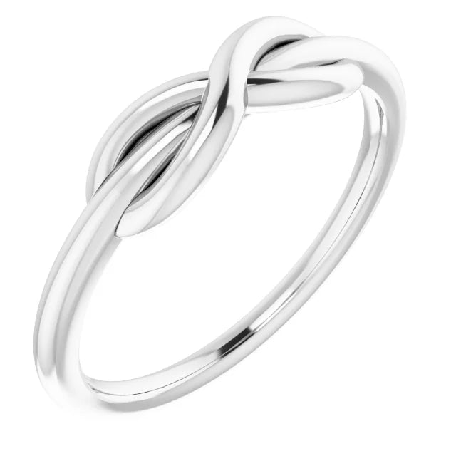 Sterling Silver Infinity Ring