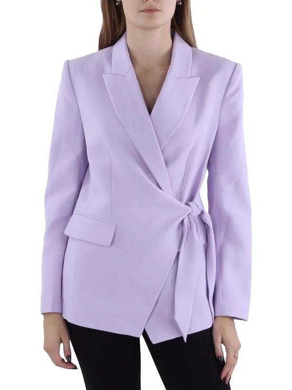 Womens Side Tie Business Suit Jacket