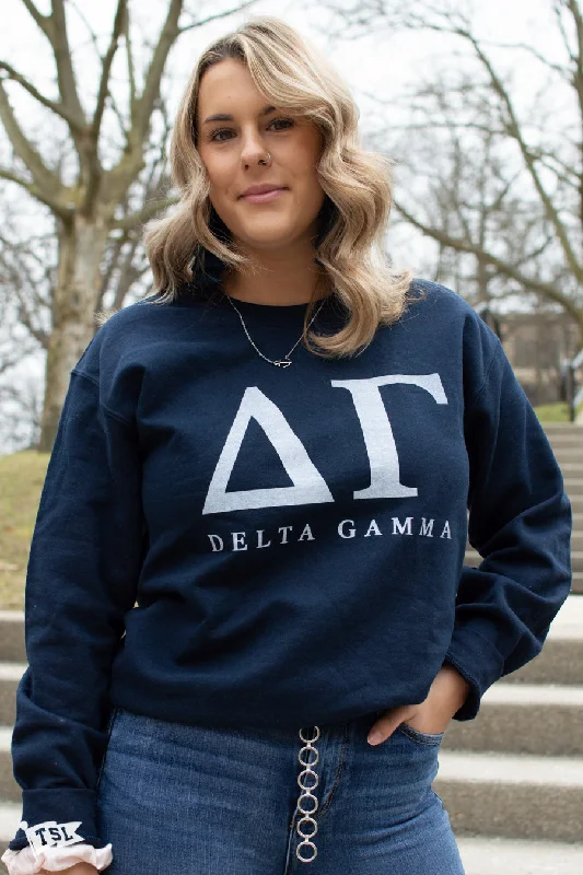 Delta Gamma Letters Crewneck