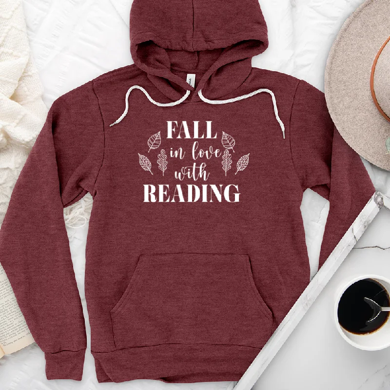 fall in love with reading premium hoodie sweatshirt