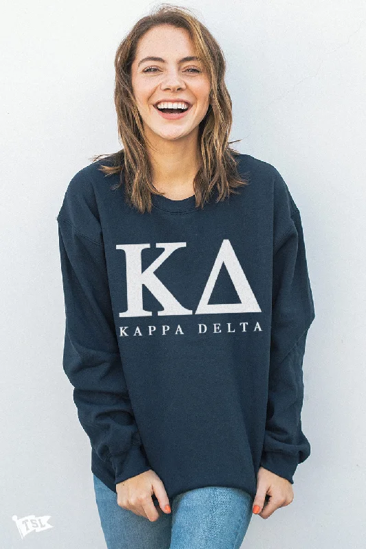 Kappa Delta Letters Crewneck