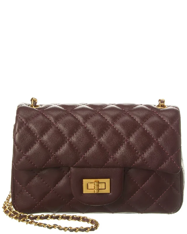 Tiffany & Fred Paris Quilted Leather Crossbody