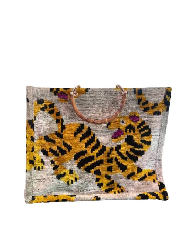 Tiger Tote In Multi