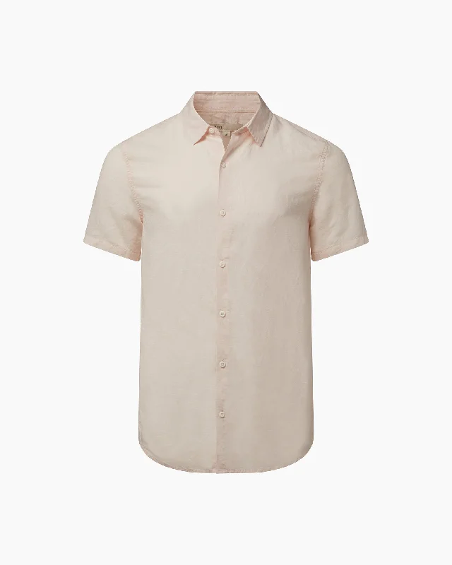 Jack Air Linen Shirt | Pale Pink