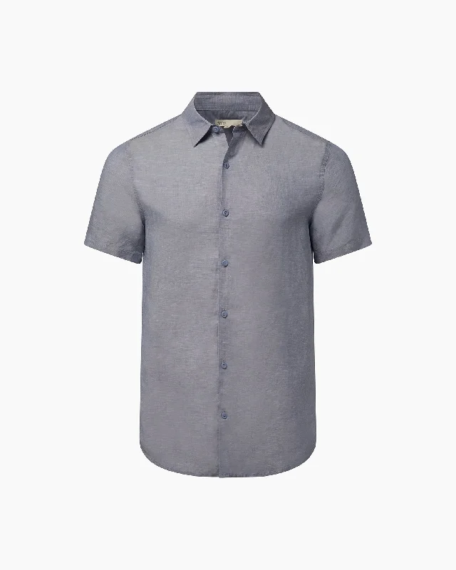 Jack Air Linen Shirt | Stonewash