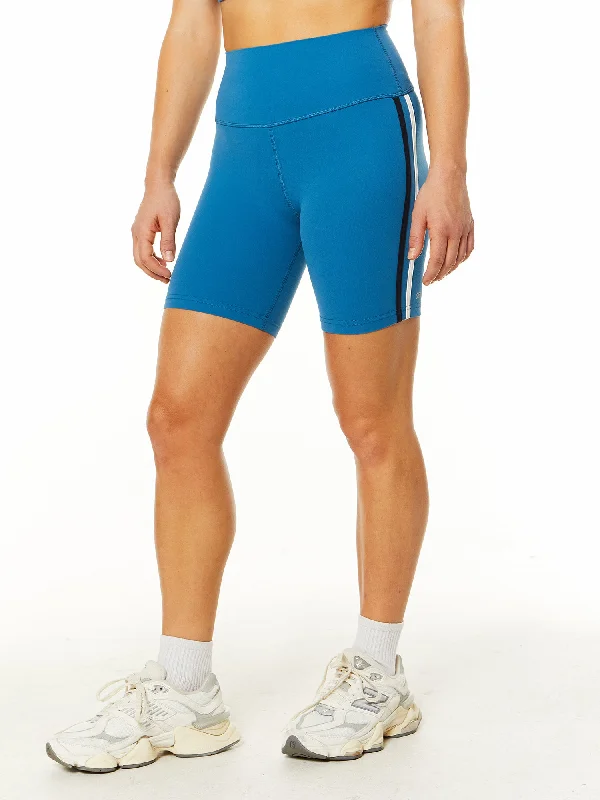 SPLITS59 | Ella High Waist Airweight Short | Stone Blue